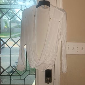 White long sleeve shirt